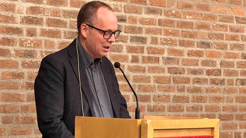 Gunnar Winther, leiar av Nidaros bispedømeråd, fortel at Nidaros bispedømeråd skal satse vidare på hovedsatsingsområda frå dette året. Her talar han i samband med Biskopens nyttårsmottakelse i januar.