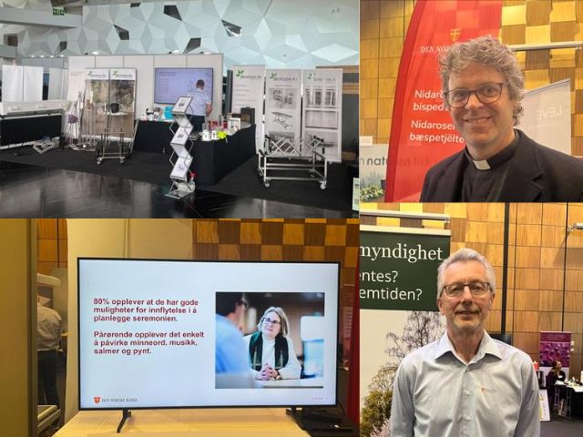 Den norske kirke på utstilling for gravferdsbransjen