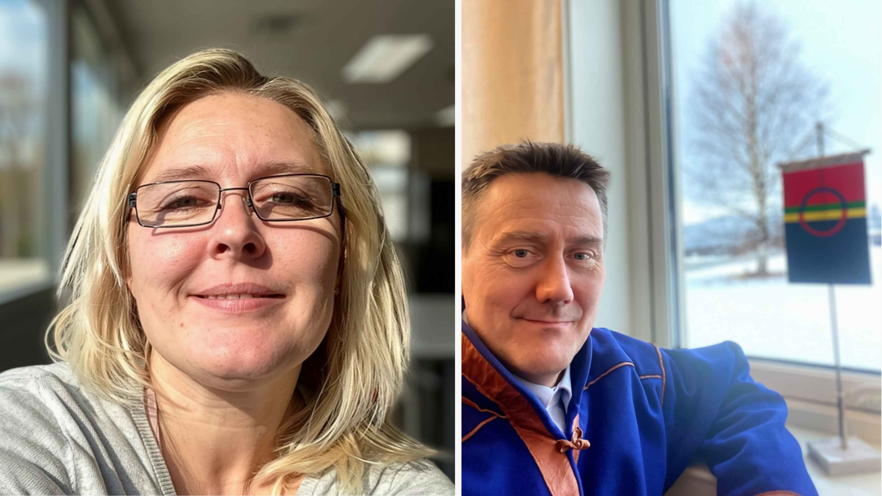 Eva Bekkeli Haakseth og Lars Joar Halonen
