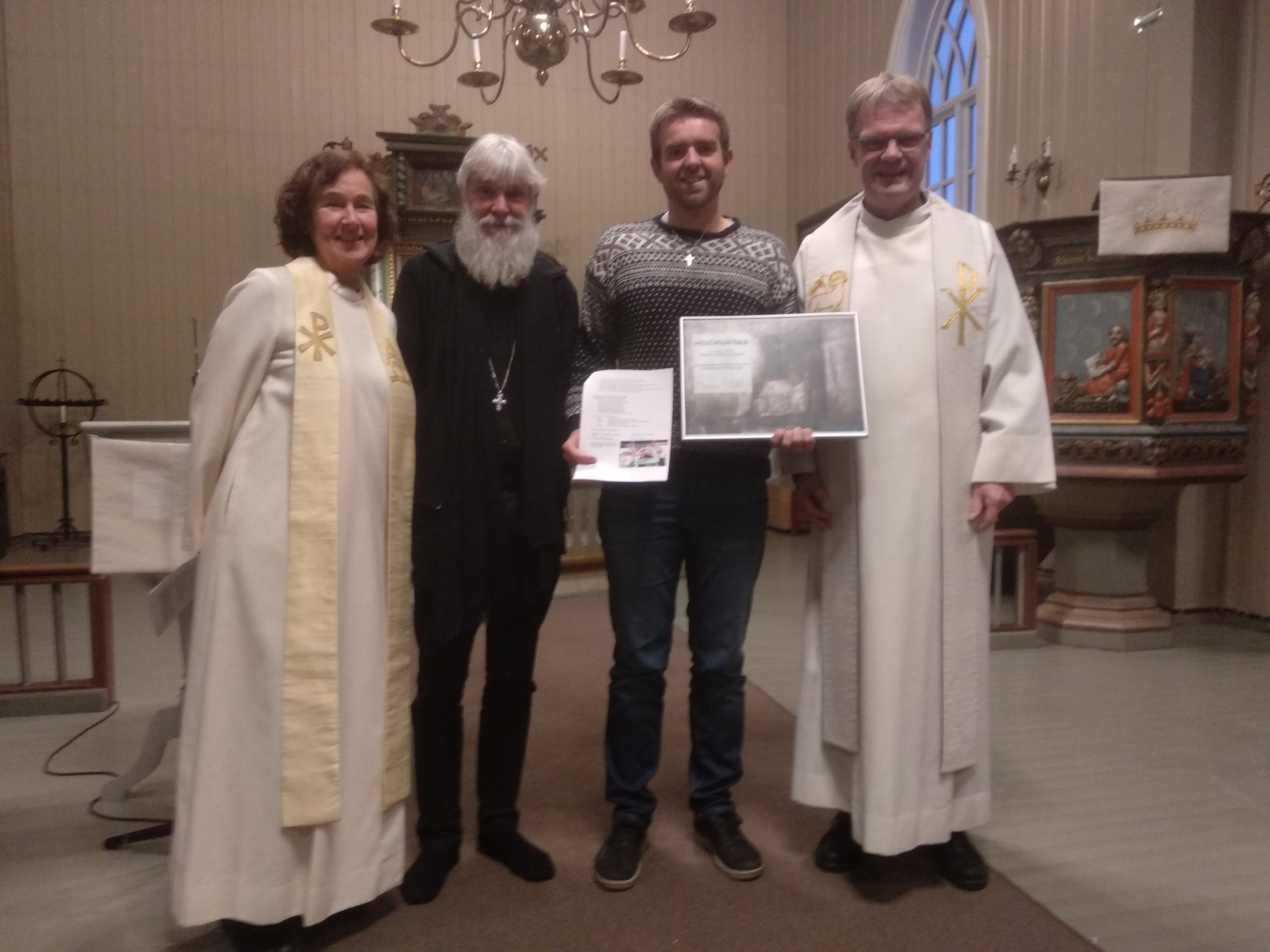 Salig er tørsten og ny misjonsavtale i Elverhøy menighet