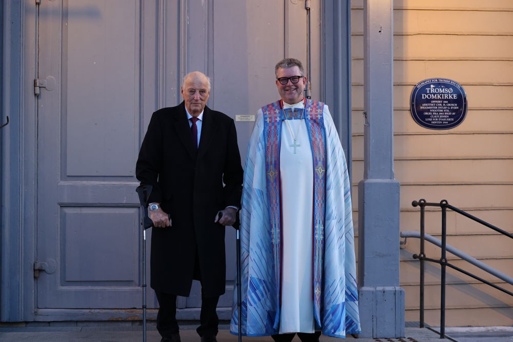 HM Kongen og biskop Stig