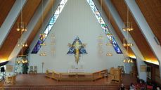 Vakre Målselv kirke kan bli din arbeidsplass.