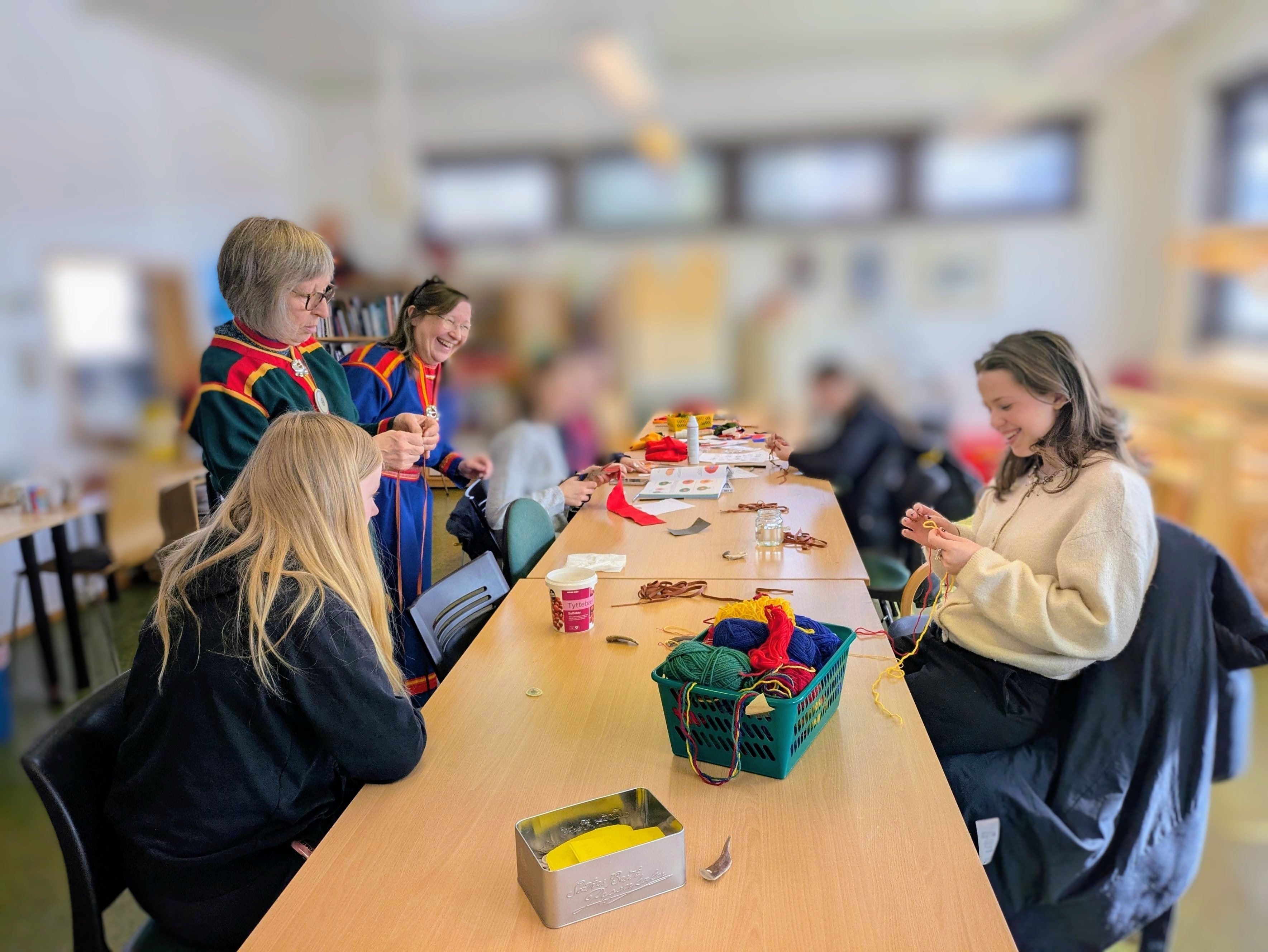 Samisk konfirmantleir 2025. Foto: Silje Johnsen/Den norske kirke