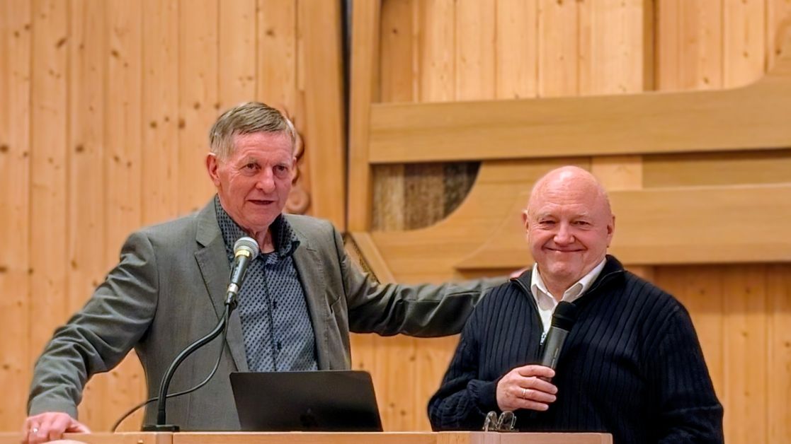 Prost i Alta, Øyvind Oksavik og Svein Høysæter fra Normisjons Agenda 1
