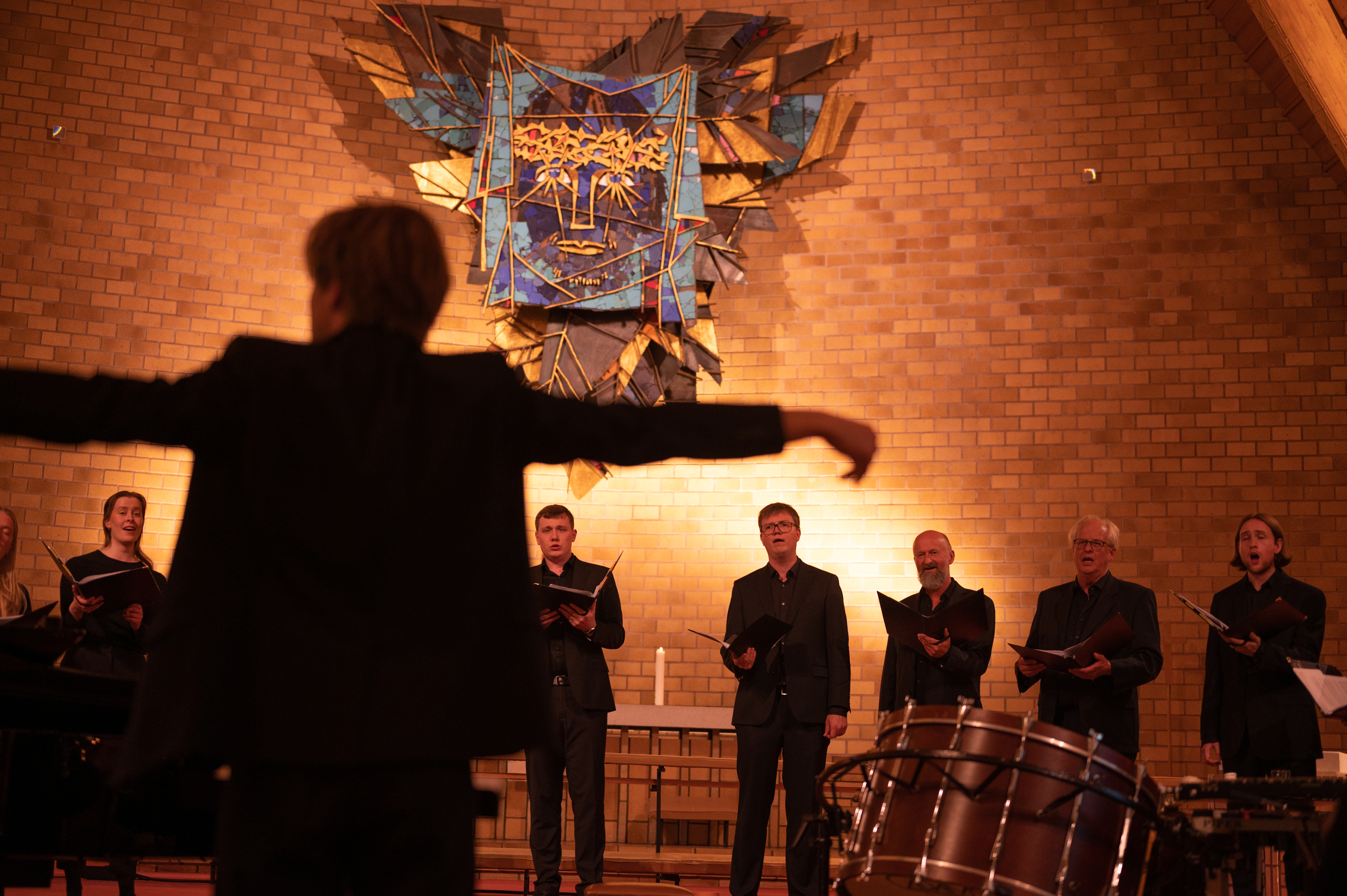 Fra Dype åndedrag i Jar kirke, 2022. Foto: Den norske kirke