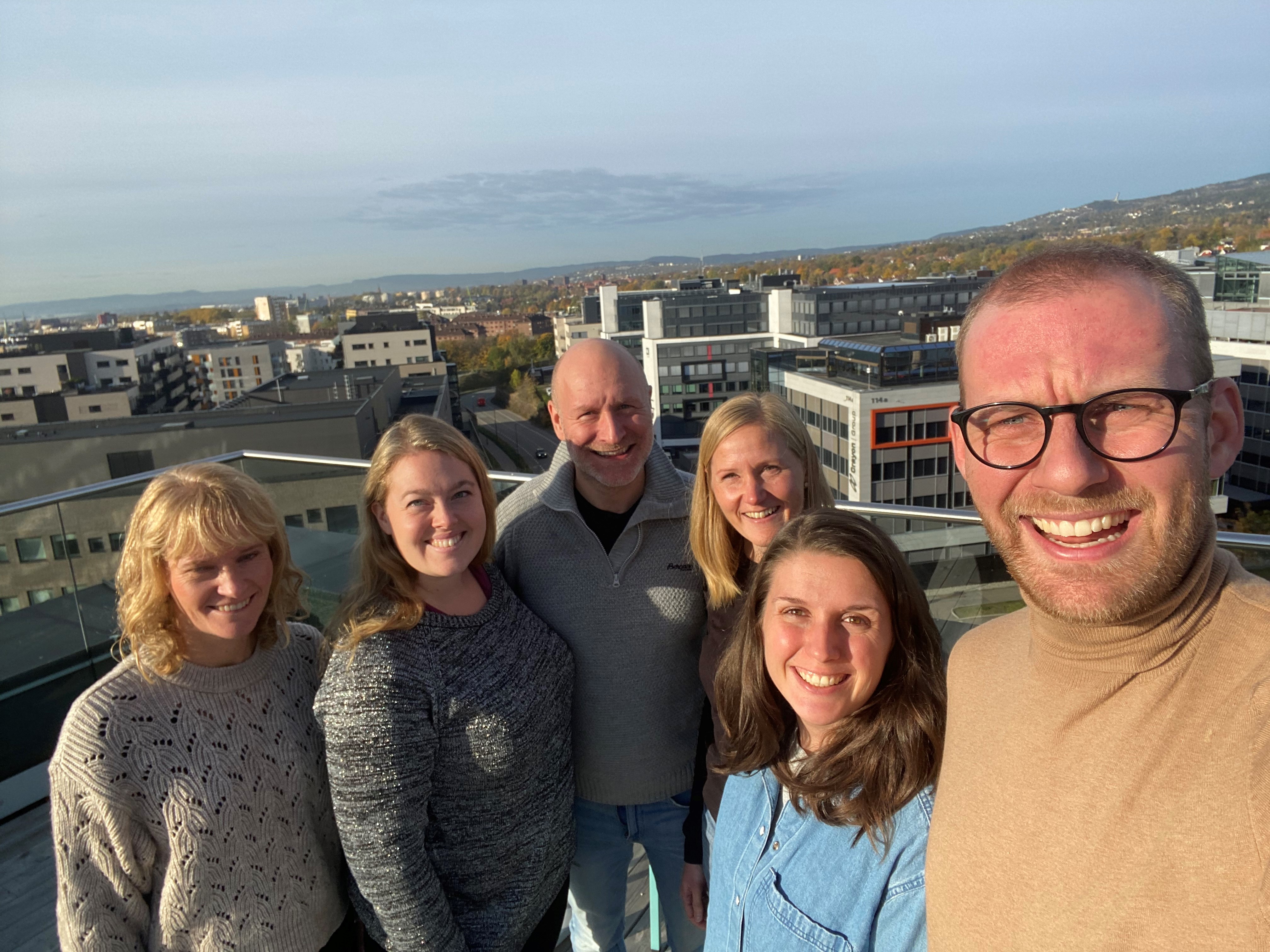 SAMLET: Staben i Grefsen menighet var en av de mange menighetene som "tok en dag ute av kontorene" denne høsten. Foto: Thor-André Holten