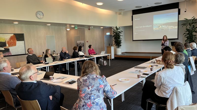 Om fjordby for fattig og rik