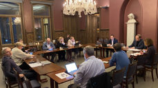 Oslo bispedømmeråd samlet til møte.