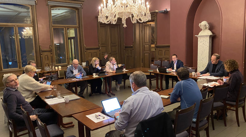 Oslo bispedømmeråd samlet til møte.