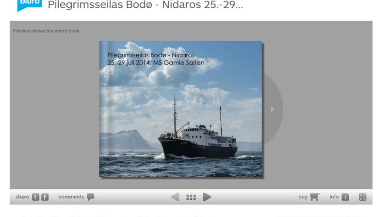 Ny bok fra Pilegrimsseilasen 2014