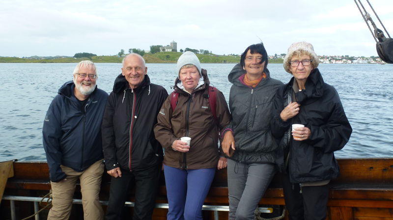 Kystpilegrimene 2015 er underveis med MK Faxsen