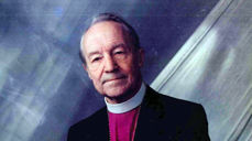 Fredrik Grønningsæter avbildet da han var biskop i Sør-Hålogaland. Foto: Karlskås Foto