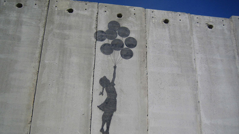 Muren på vestbredden. Foto: Silje Hirsch / Kirkens nødhjelp