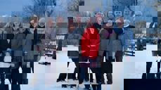 Biskopen og alle prostene i Sør-Hålogaland. Fra venstre: Karianne Egeberg Gullfjell, Elin Vangen, Marta Botne, Kristine Sandmæl, Gunnar Bråthen, Sigridur Gudmarsdottir, Jan Otto Fredwall, Ann-Helen Fjeldstad Jusnes, Olav-Rune Ertzeid.            Foto: Rita Jakobsen