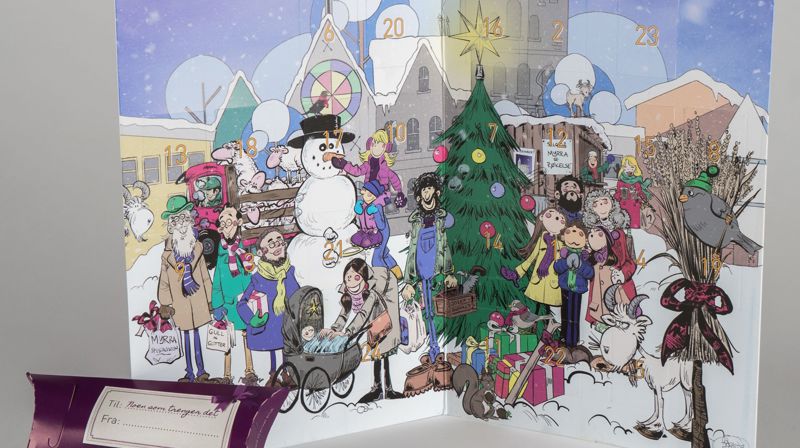 Adventskalender fra Kirkens Nødhjelp