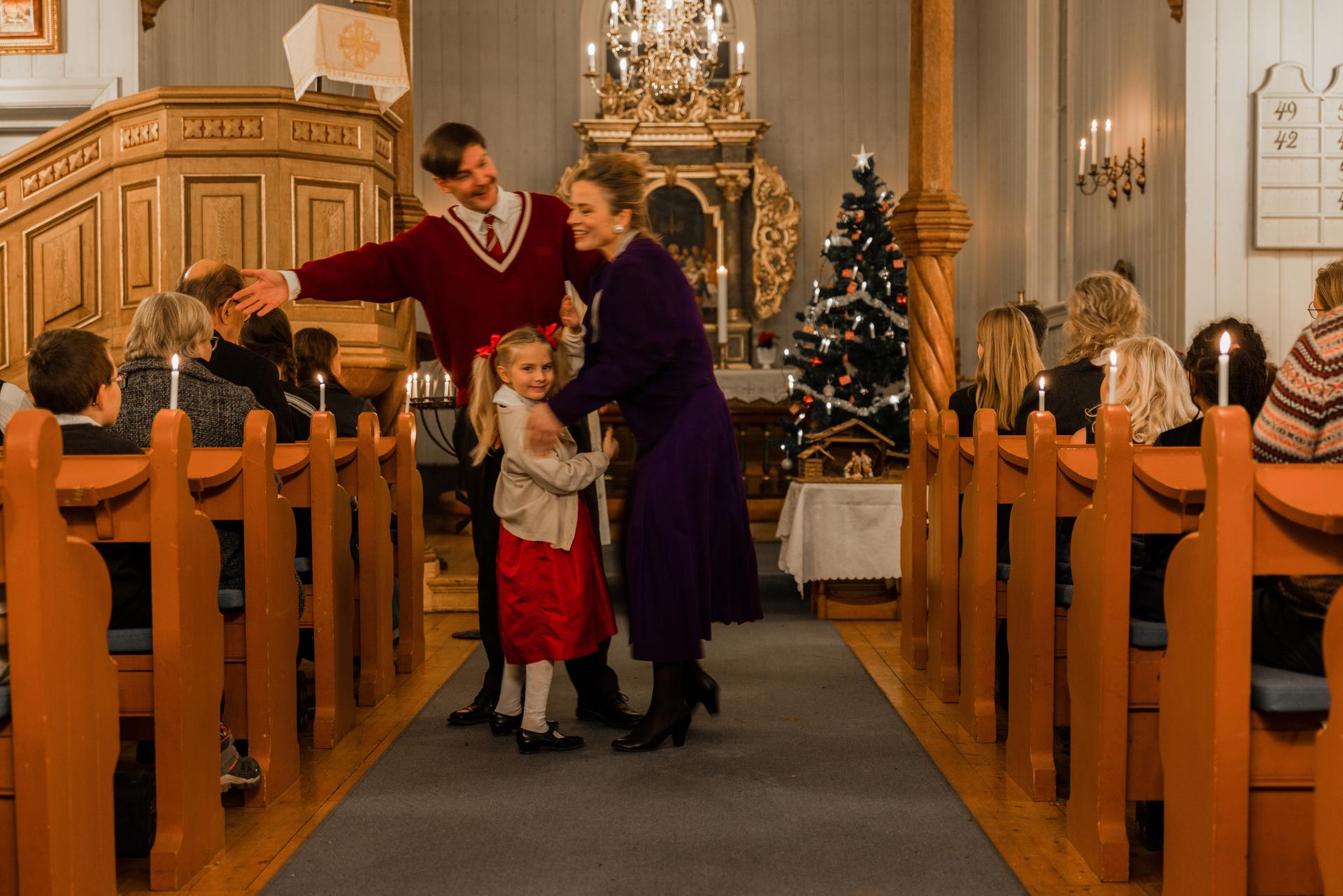 Julaften. Foto Ellevill / Den norske kirke