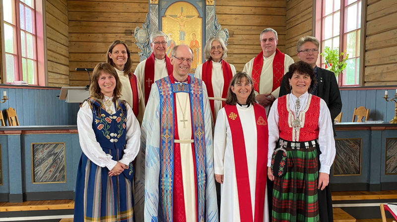 Ordinasjon av Kjersti Marken i Hattfjelldal kirke