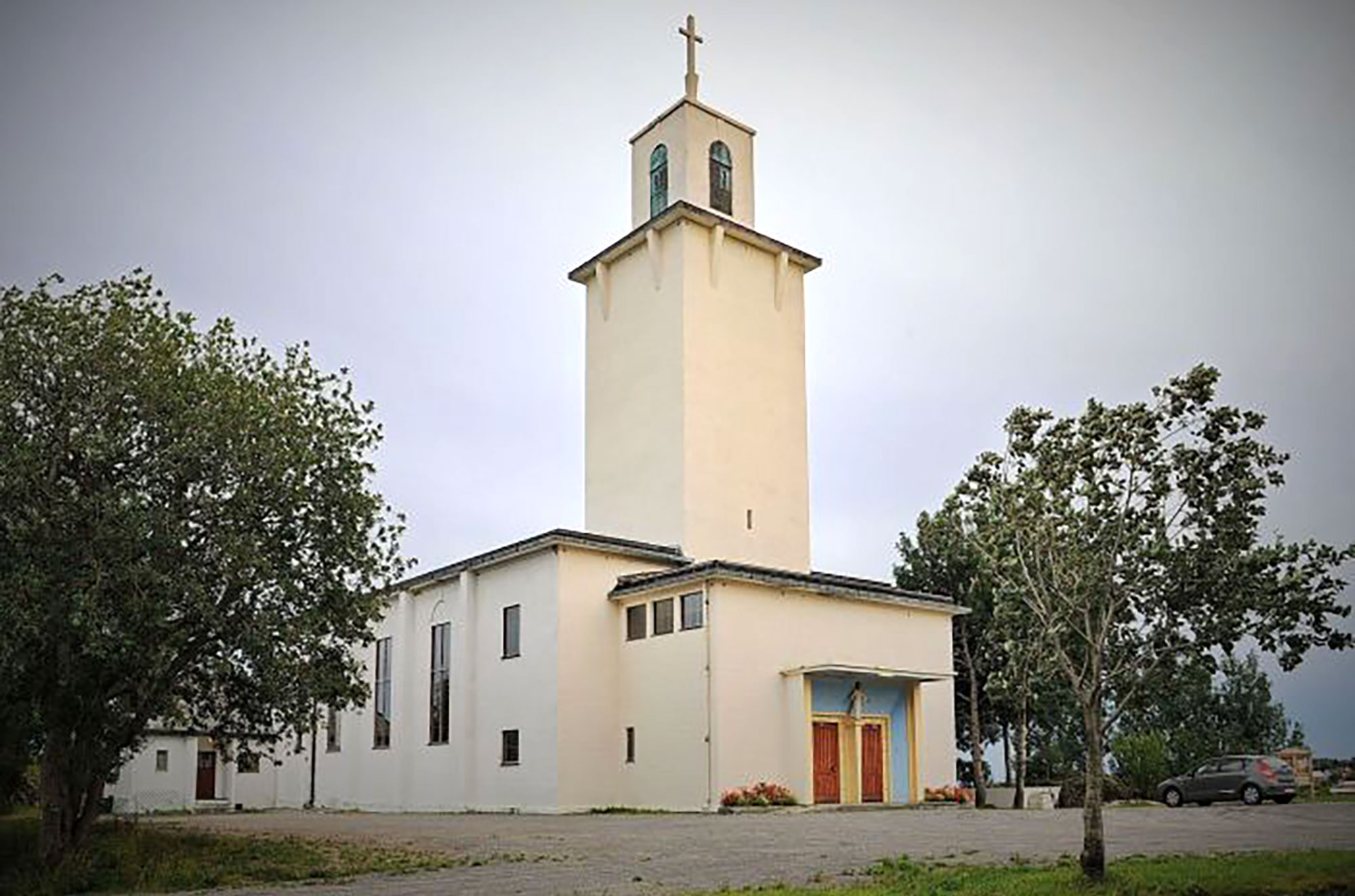 Stamsund kirke. Foto: Kirkesøk