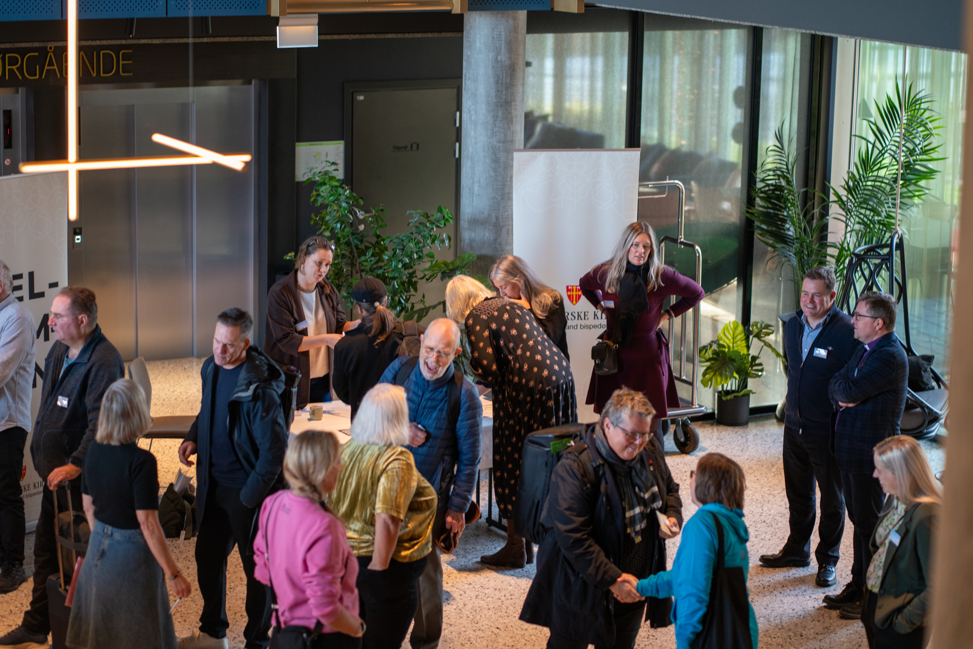 Velkomst under fagsamling i Vesterålen. Foto: Sør-Hålogaland bispedømme