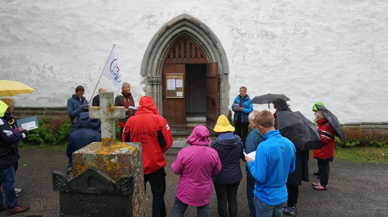 Pilegrim i nord starter sin ferd fra Trondenes