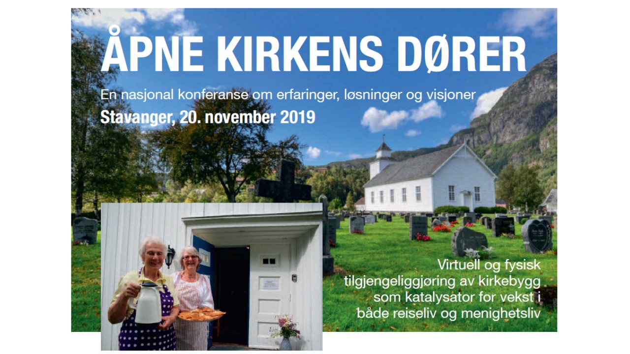 Nasjonal konferanse om åpne kirkebygg