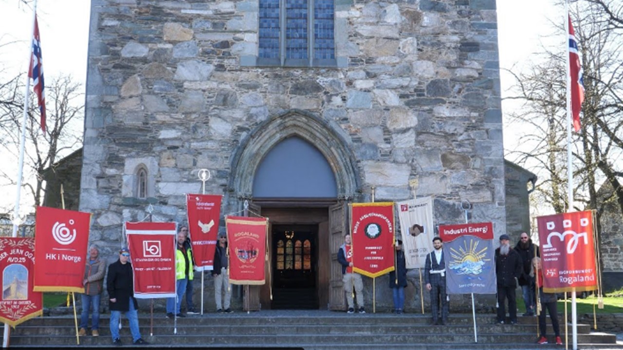 1. mai-gudstjeneste fra Stavanger domkirke