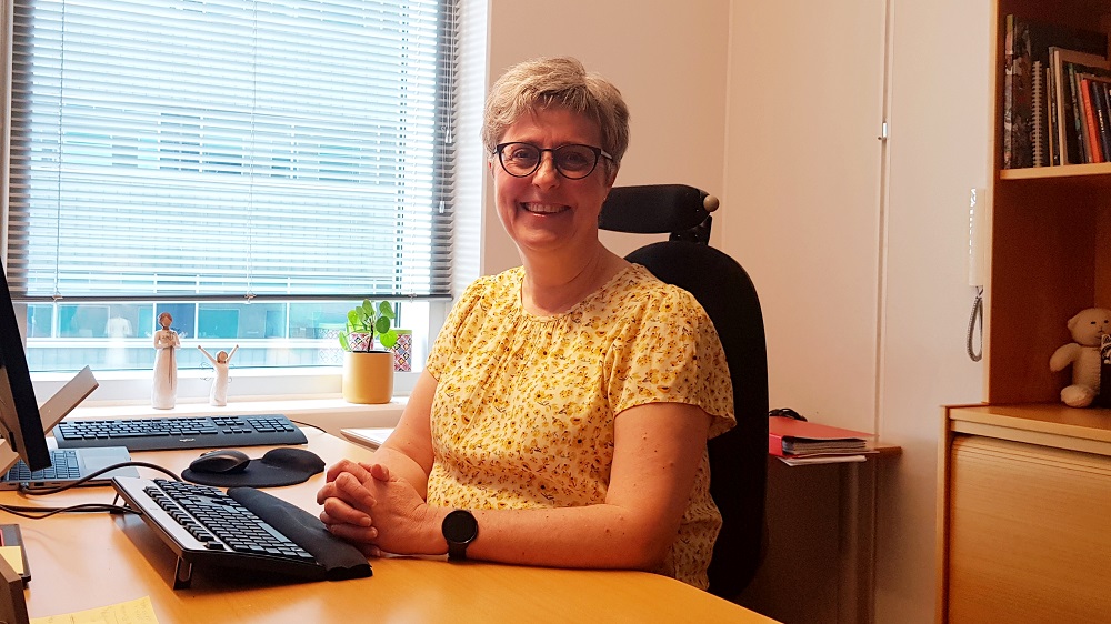 – Jeg ønsker å være tilgjengelig for alle som jobber med trosopplæring i menighetene i bispedømmet, sier Anita Skretting.