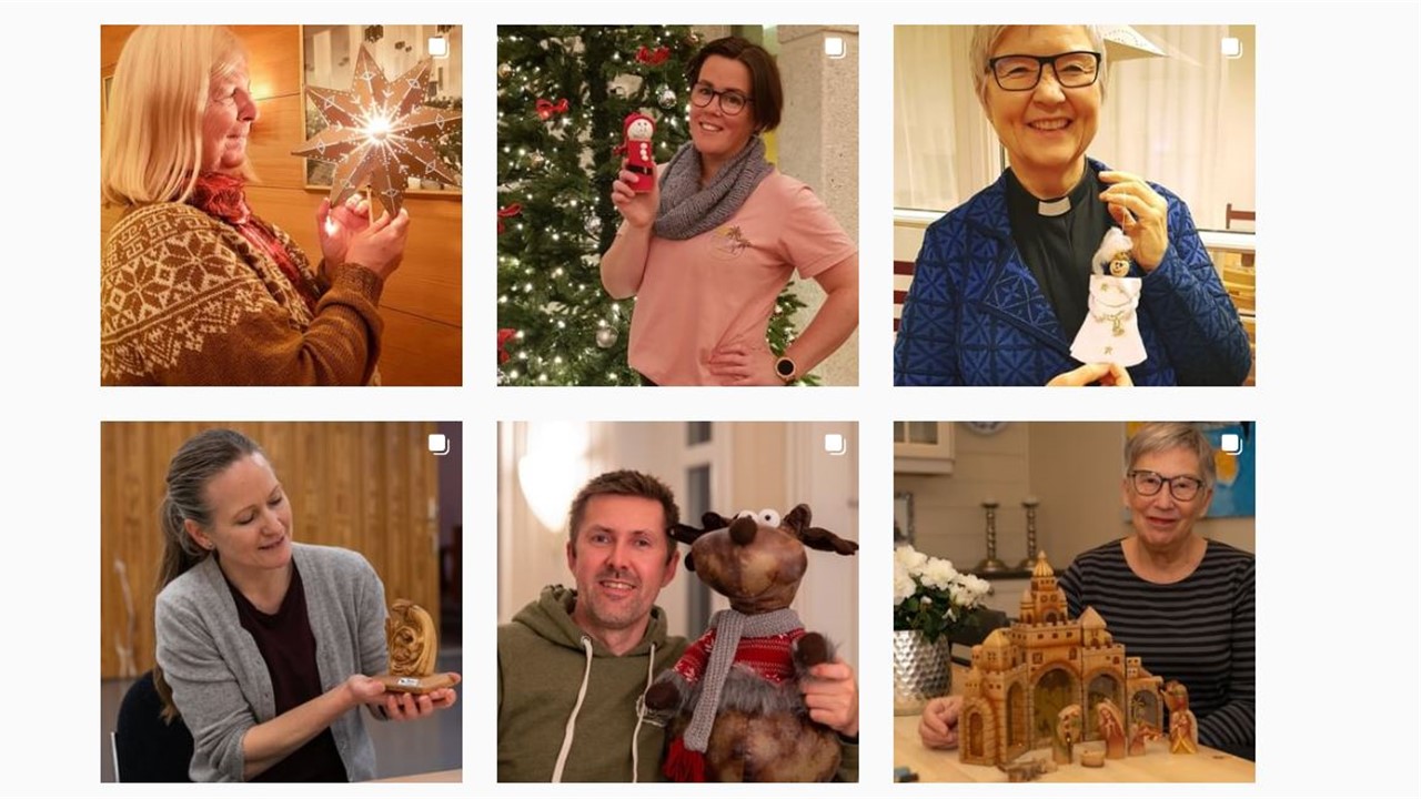 Skjermdump fra Instagram.