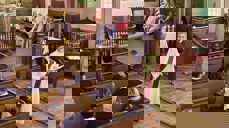 Christiane Krahner holdt prekenen da hun ble vigslet til kateket av biskop Anne Lise Ådnøy 24. november.