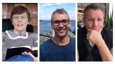 Tracy Jane Rishton, Ola Aasland Vold og Sigve Vidnes.