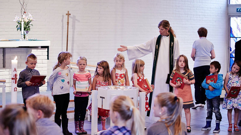 Skolestartleir er en del av mange menigheters trosopplæringstilbud. Foto: Kirkerådet