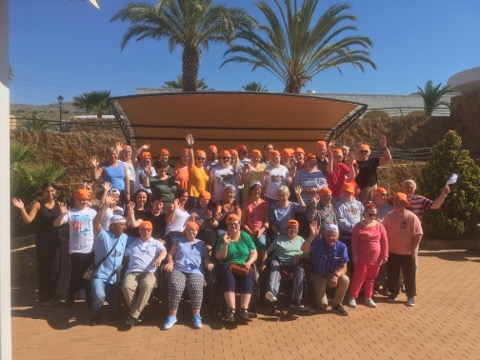 Rogalandsgjengen var så stor at det bare ble plass til halvparten på bildet. Her er deltakerne fra Nord-fylket.