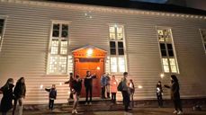 Lys Våken i Falnes kirke i fjor. Foto: Falnes menighets facebookside