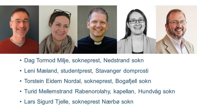 De geistlige tilsatte bispedømmerådskandidatene