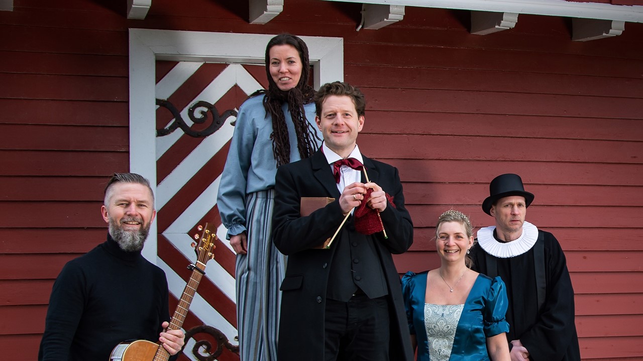 Ryfylke Livsgnist viser forestillingen "Haugespor"