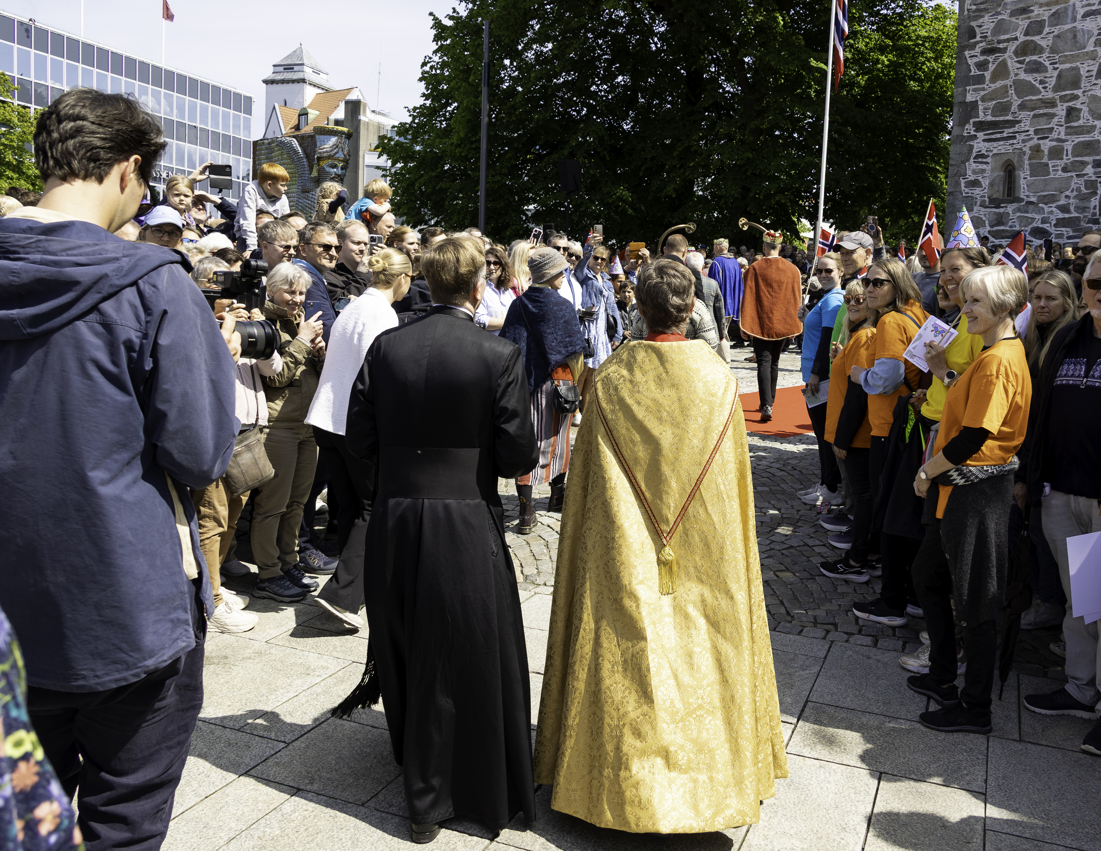 prosesjonen til domkirken