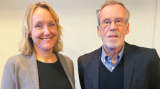 Linn Strømme Hummelvoll og Arild Mikkelsen utgjør den nye lederduoen i bispedømmerådet.