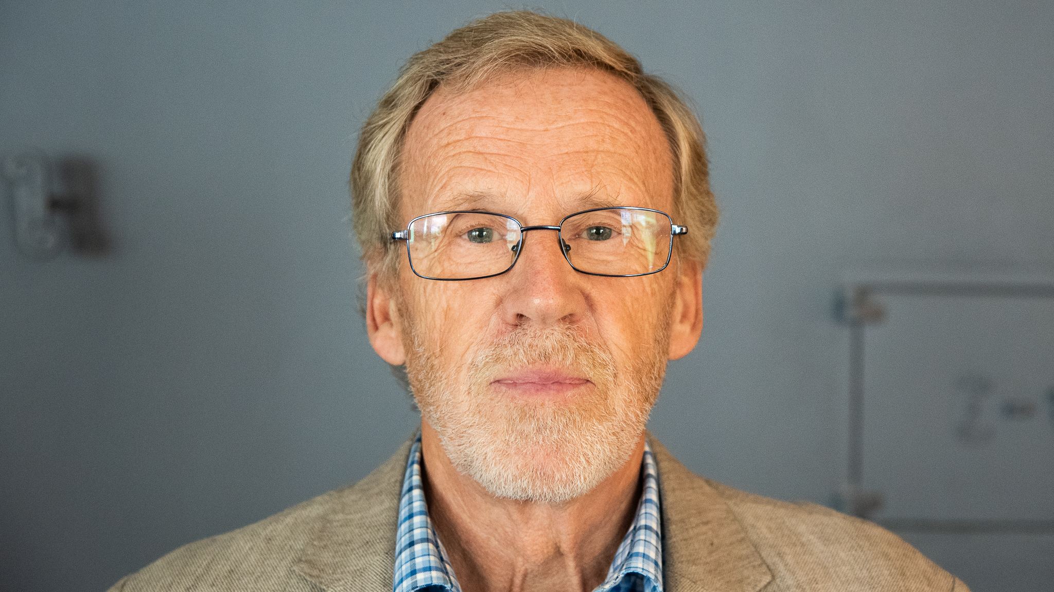 Arild Mikkelsen fotografert i forbindelse med kirkevalget 2020 (Foto: Henrik Guii-Larsen, Tunsberg bd)