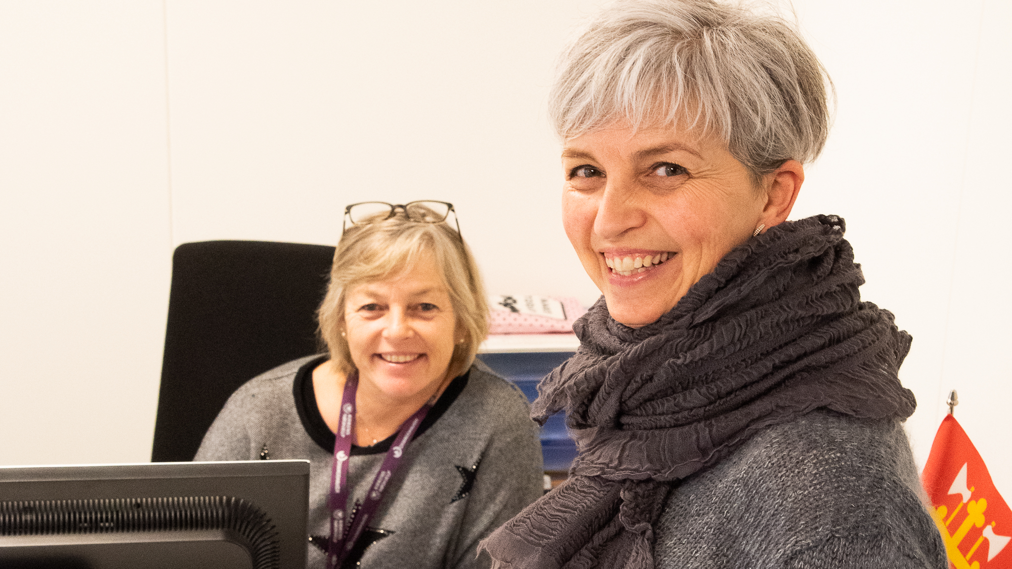 Greta Kreutz og Mari Braut er nye medarbeidere i bispedømmet.