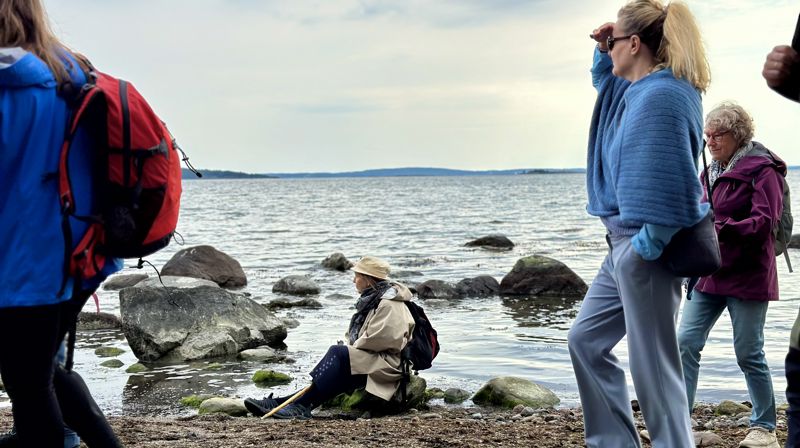 Tunsbergleden gir rom for både vandring og hvile. Foto: Torill Landaasen