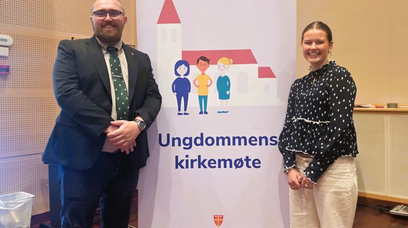 Sebastian Kaltoft Hansen ble gjenvalgt til Den norske kirkes ungdomsutvalg, mens Cornelia Bull ble valgt som representant til Kirkemøtet.