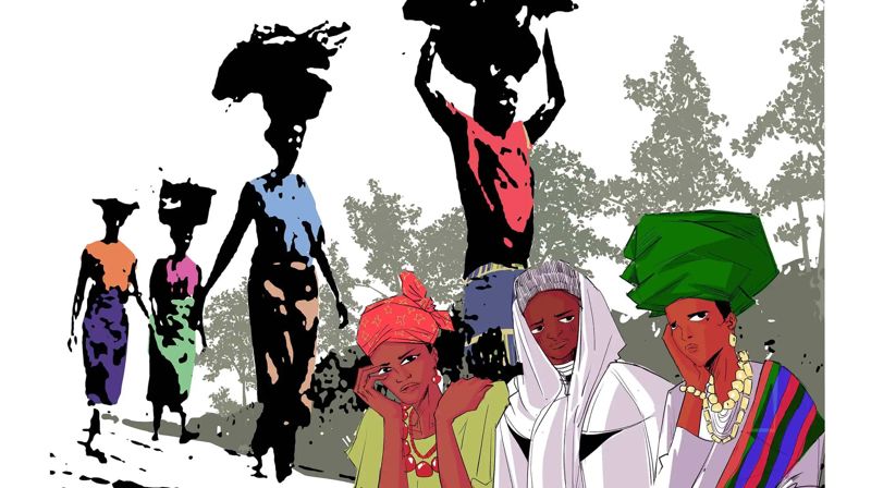 Den nigerianske kunstneren Gift Amarachi Ottah står for kunstverket til Kvinnenes Internasjonale Bønnedag 2026.