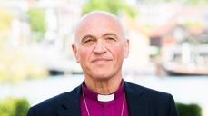 – Jeg deltar i takknemlighet over alt kong Harald har fått bety, sier Tunsberg-biskop Jan Otto Myrseth.