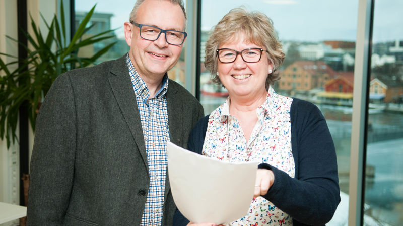 Lill Tone Grahl-Jacobsen (leder) og Kjellfred Dekko (nestleder), er begeistret over innspillene som har kommet til bispedømmerådet.