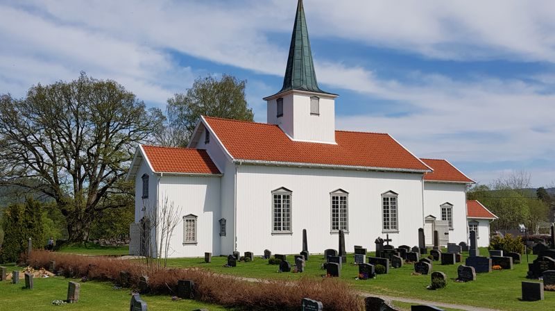 Svartsatd kirke. Foto:KEL