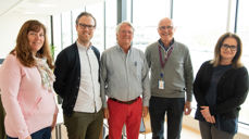 Hilde Nornes, Arnstein Hardang (leder), Kjell Guldvog Staalesen, Ole Martin Thelin (sekretær) og Mia Søderstrand Jensen.