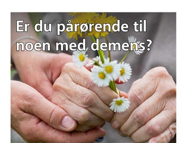 Er du pårørende til noen med demens?