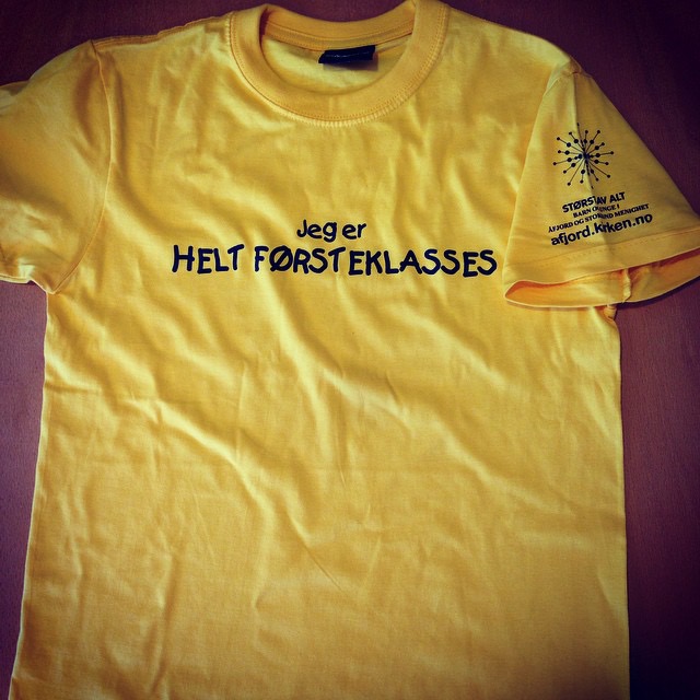 Å være førsteklasses er noe veldig stort