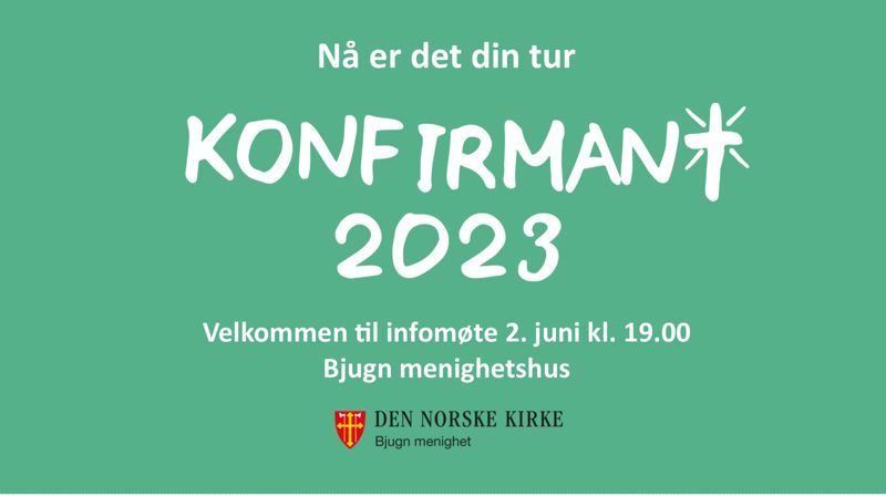Konfirmant i Bjugn menighet?