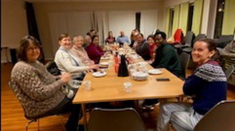 Språkkaféen har starta opp att!